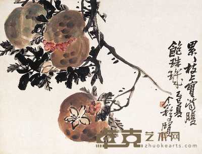 季厚焘 苍壑幽居 镜心 99×25cm